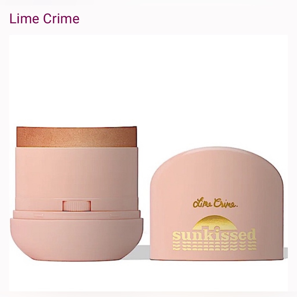 Glow, Lime Crime Sun kissed w/ eye pad